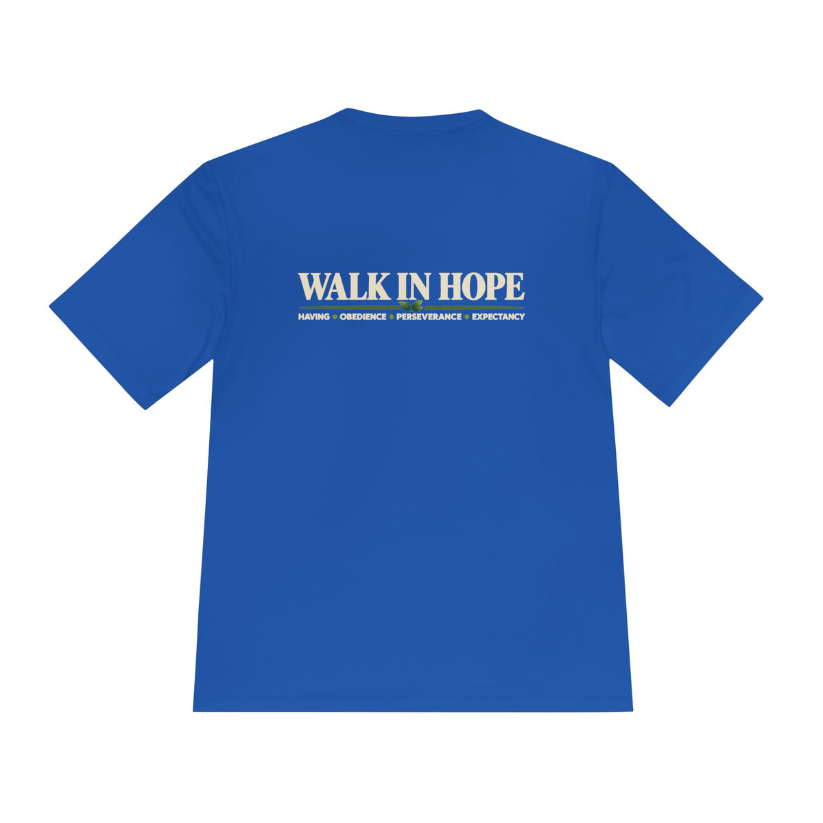 Walk In Hope Performance Tee – Dark Colors | Unisex Moisture-Wicking Shirt