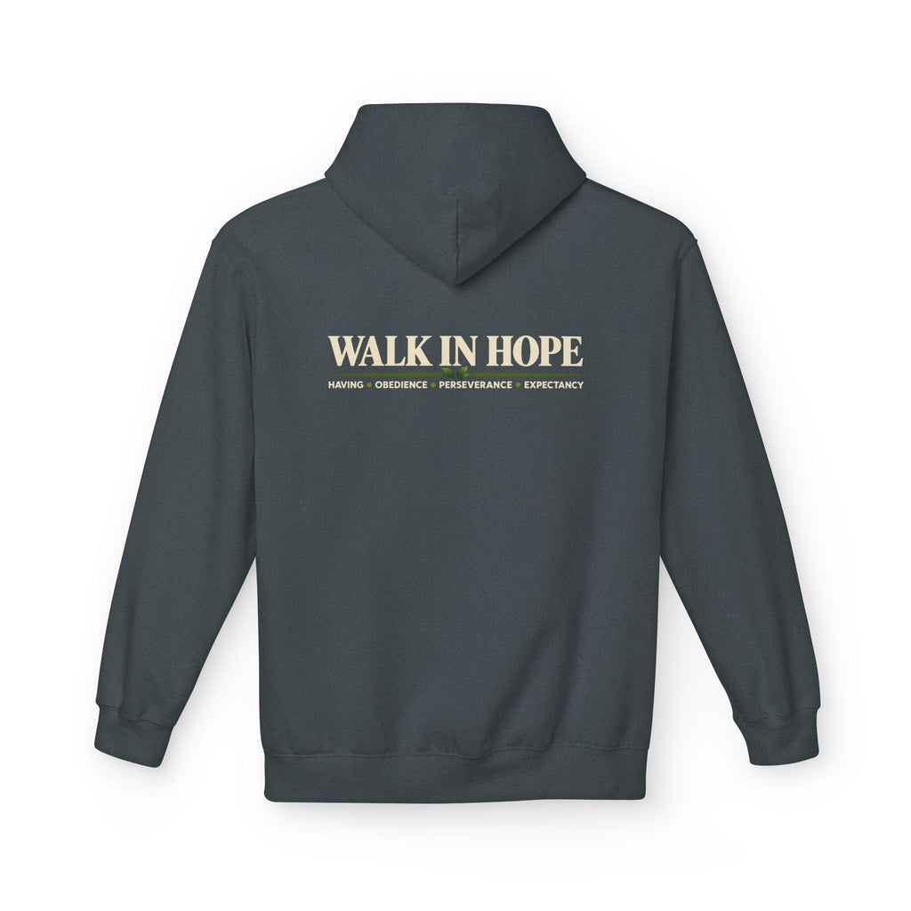 Walk In Hope Unisex Midweight Fleece Hoodie