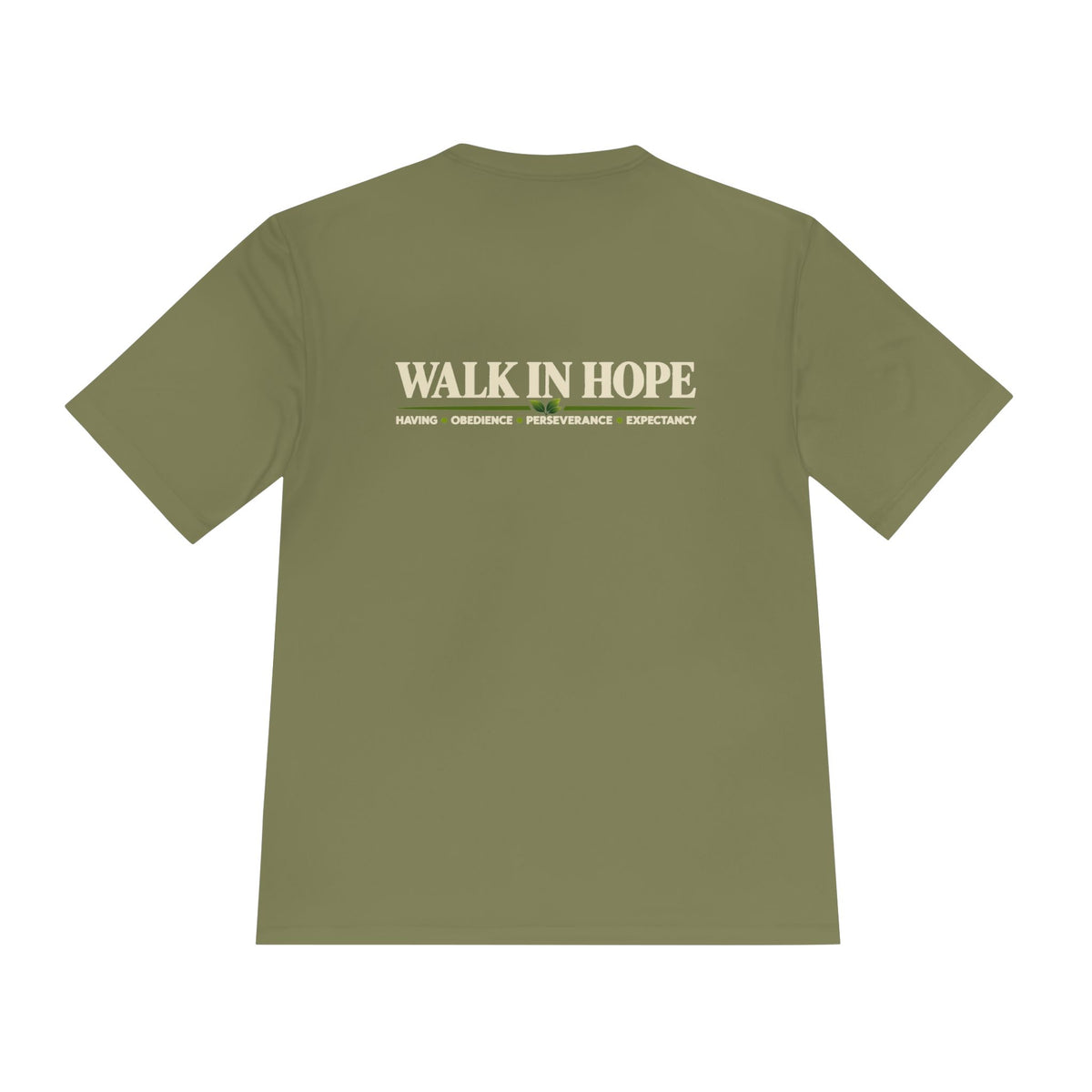 Walk In Hope Performance Tee – Dark Colors | Unisex Moisture-Wicking Shirt