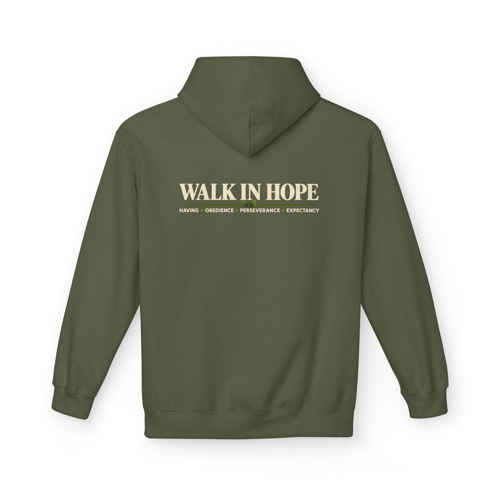 Walk In Hope Unisex Midweight Fleece Hoodie