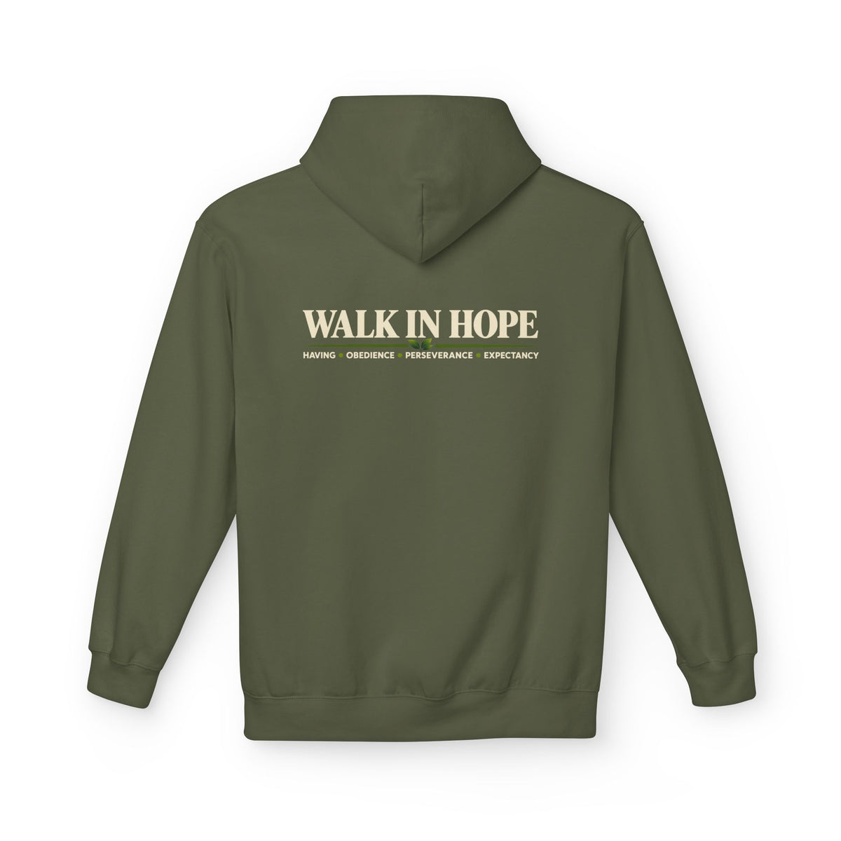 Walk In Hope Unisex Midweight Fleece Hoodie