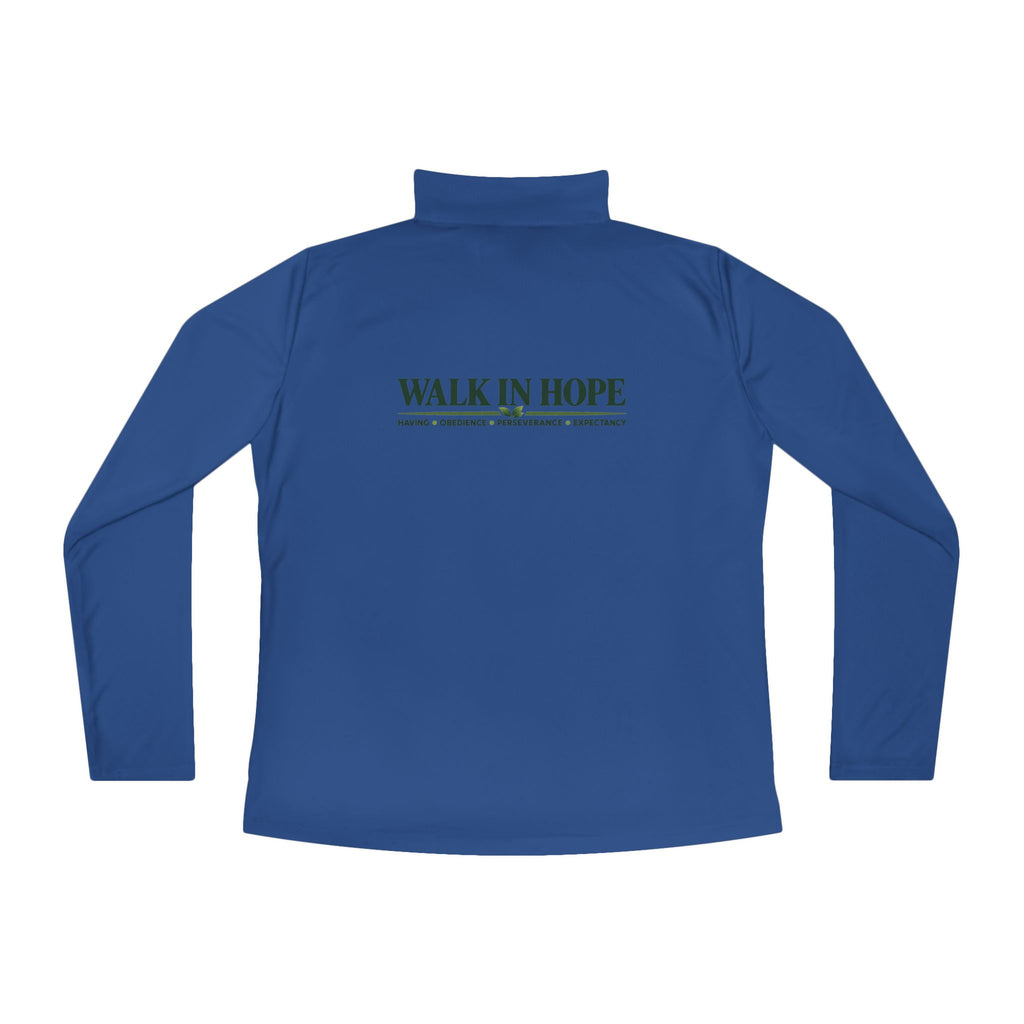 Walk In Hope Performance Quarter-Zip – Ladies