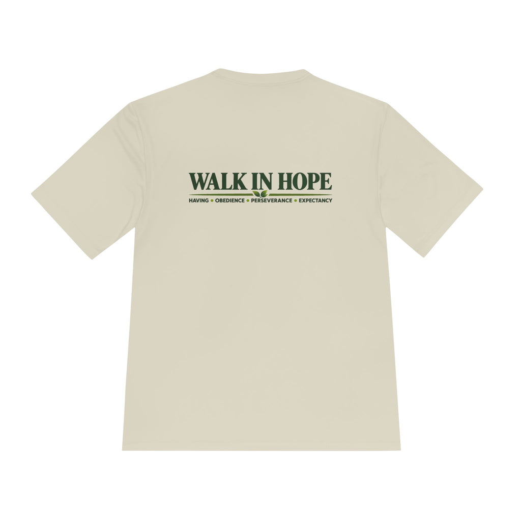 Walk In Hope Performance Tee – Unisex Moisture-Wicking Shirt