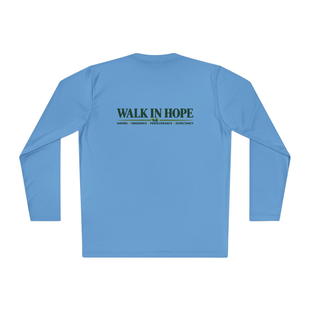 Walk In Hope Performance Long Sleeve Tee – Unisex