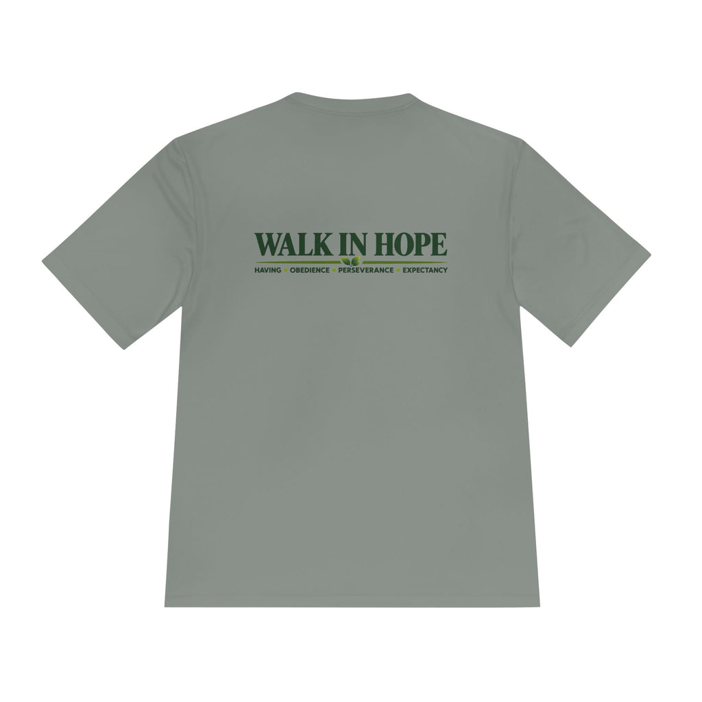 Walk In Hope Performance Tee – Unisex Moisture-Wicking Shirt