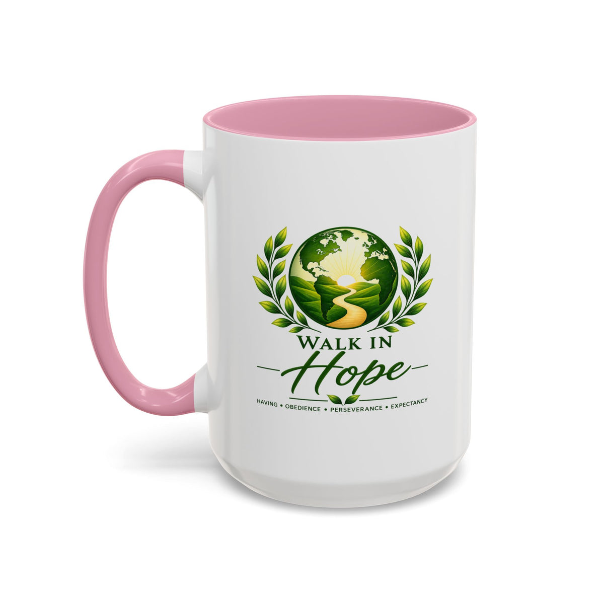 Walk In Hope Two-Tone Ceramic Mug