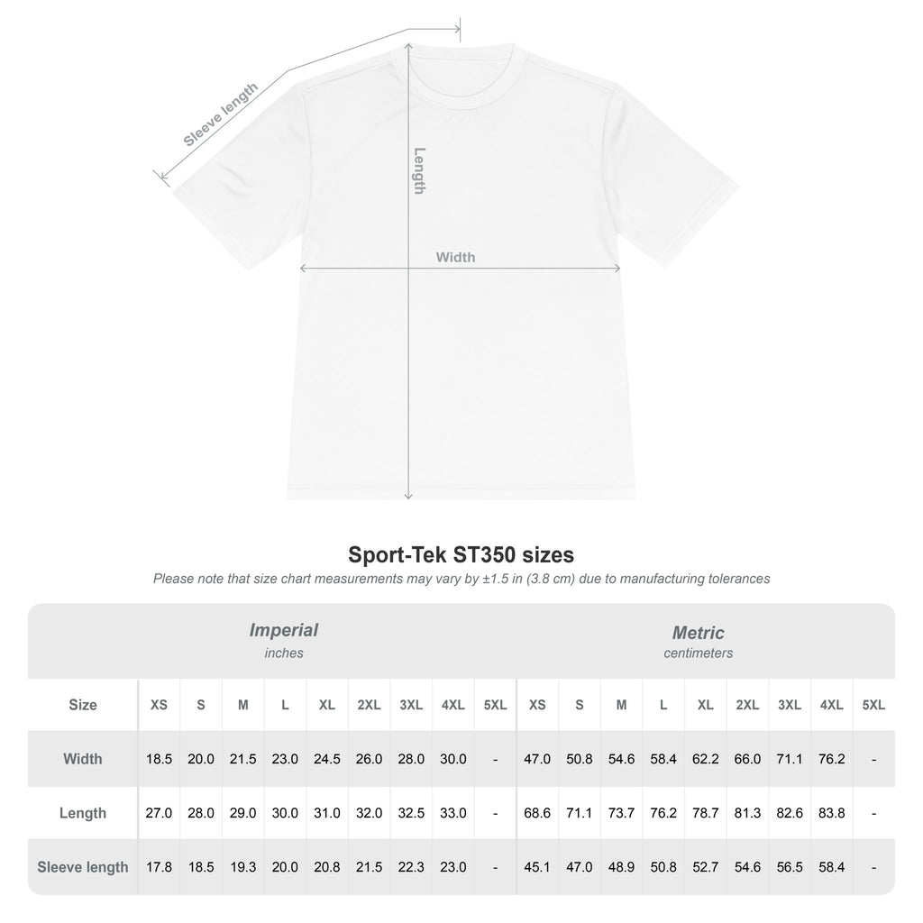 Walk In Hope Performance Tee – Dark Colors | Unisex Moisture-Wicking Shirt
