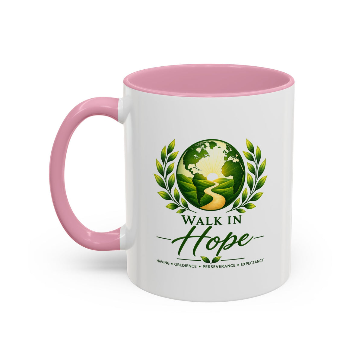 Walk In Hope Two-Tone Ceramic Mug
