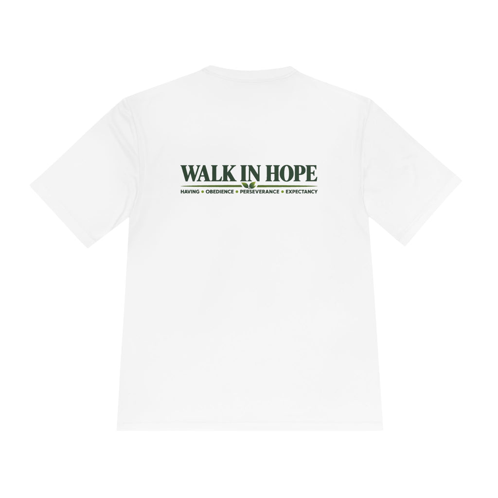 Walk In Hope Performance Tee – Unisex Moisture-Wicking Shirt