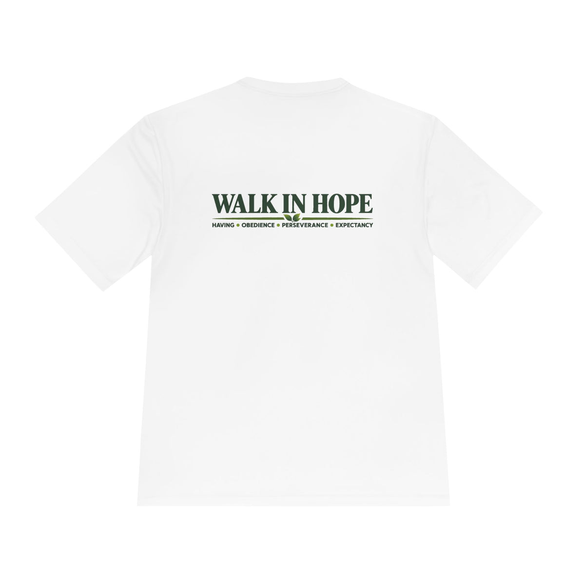 Walk In Hope Performance Tee – Unisex Moisture-Wicking Shirt
