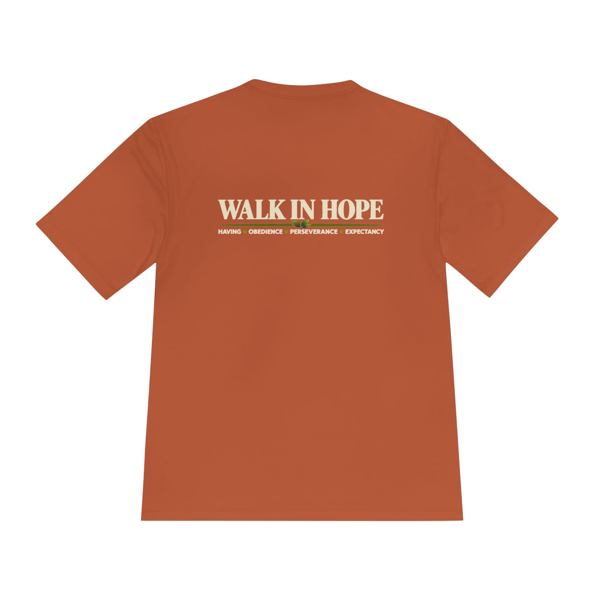 Walk In Hope Performance Tee – Dark Colors | Unisex Moisture-Wicking Shirt