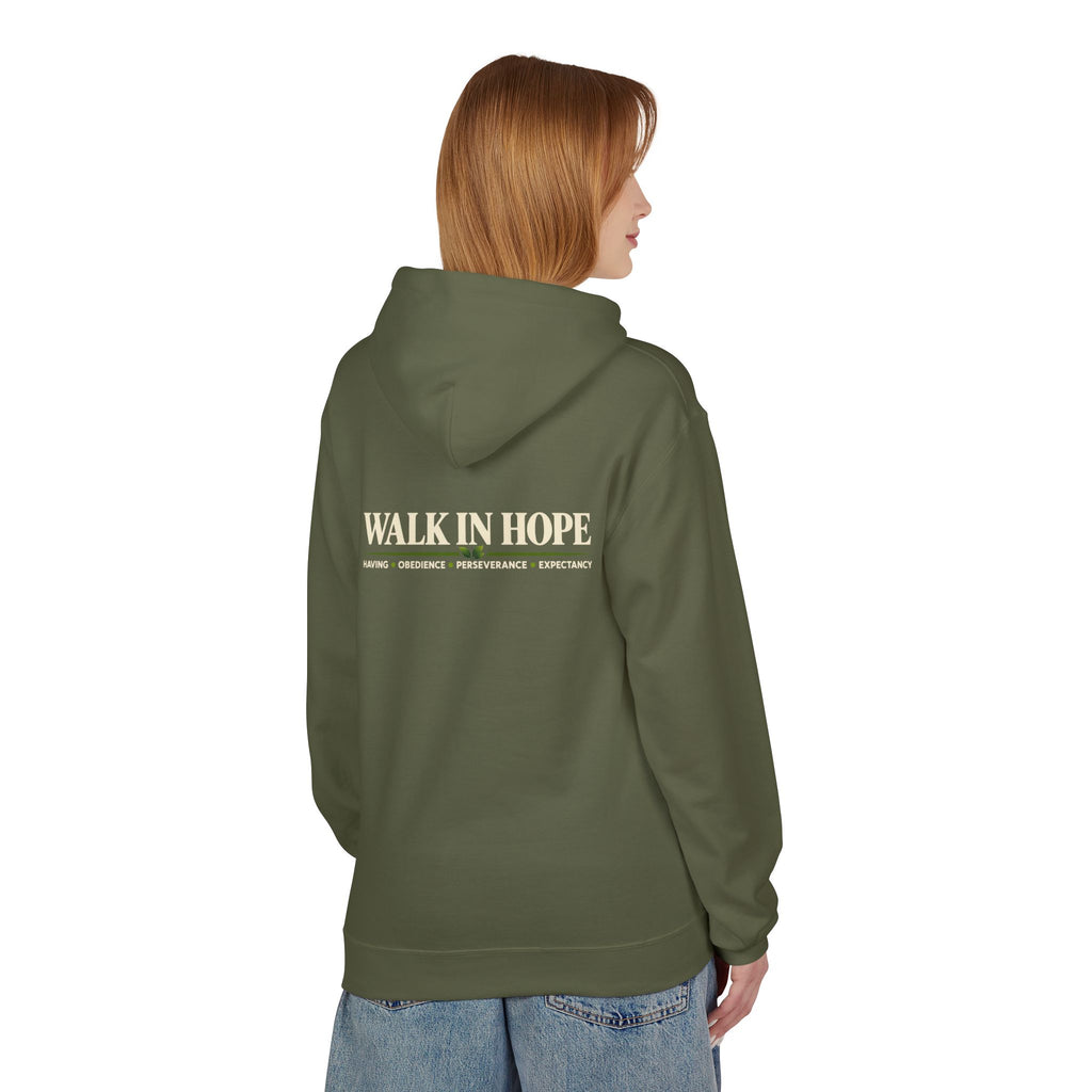 Walk In Hope Unisex Midweight Fleece Hoodie