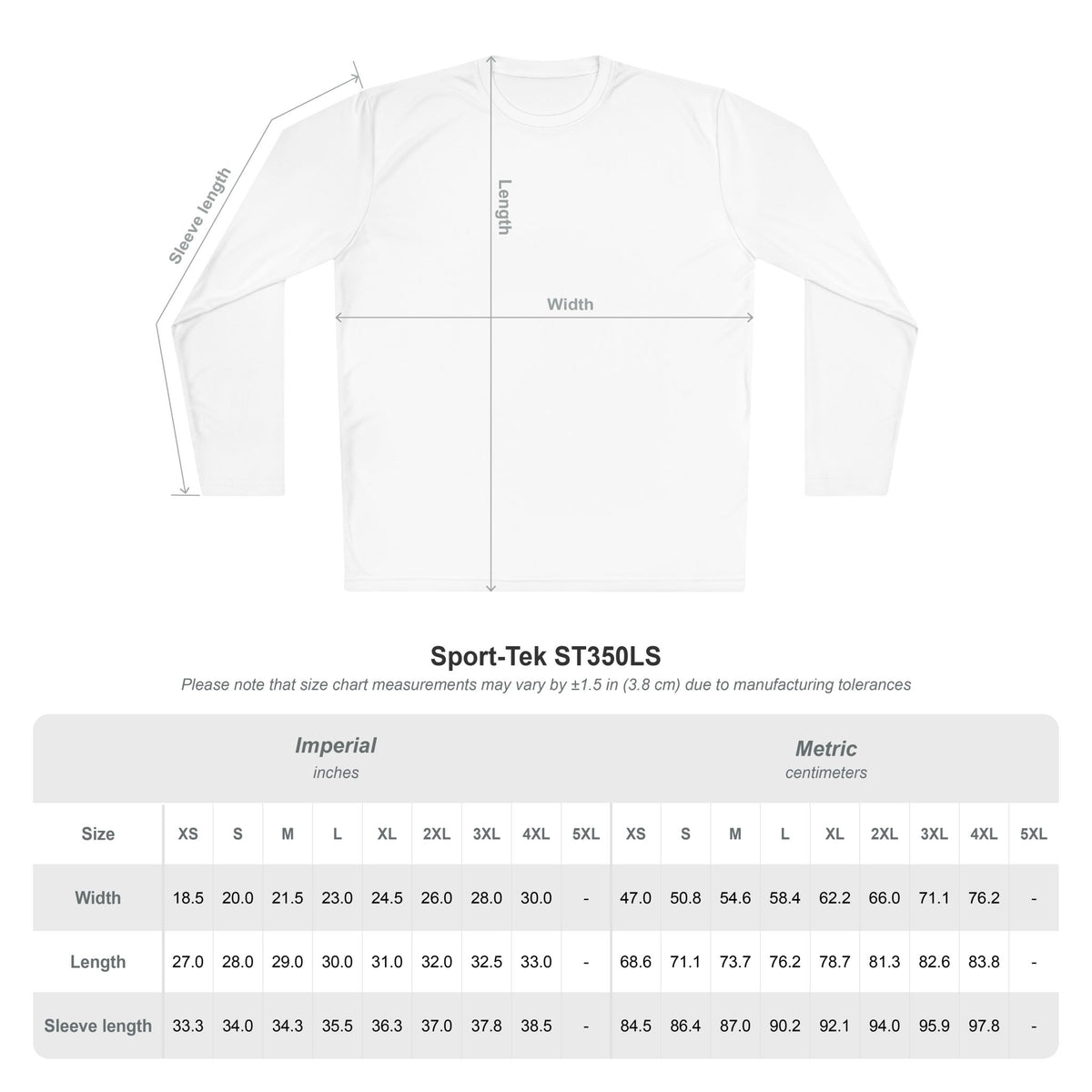 Walk In Hope Performance Long Sleeve Tee – Unisex