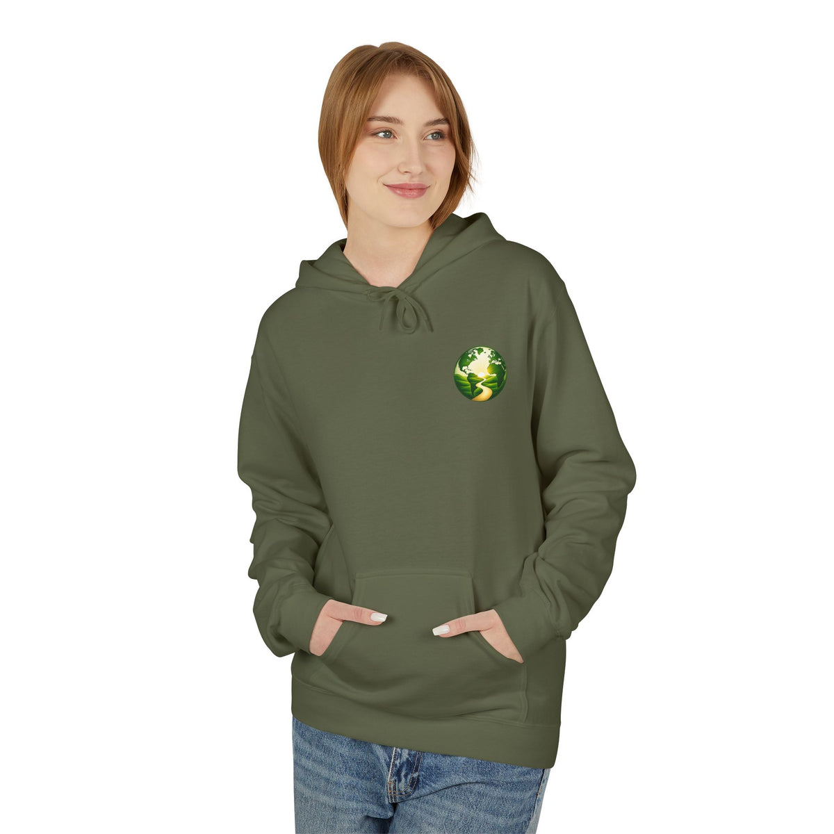 Walk In Hope Unisex Midweight Fleece Hoodie
