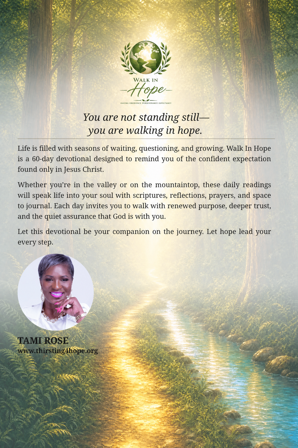 Walk In Hope Devotional — Nature Collection