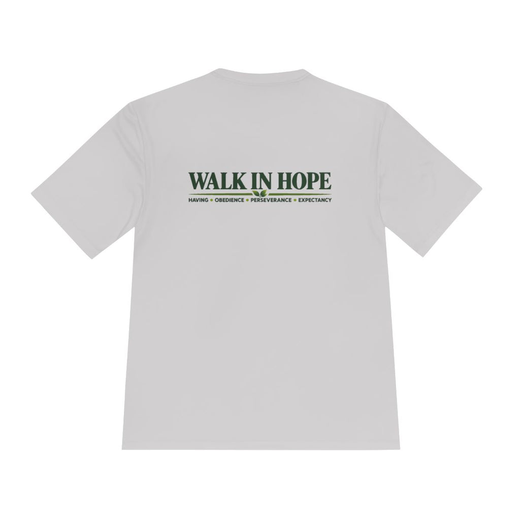 Walk In Hope Performance Tee – Unisex Moisture-Wicking Shirt