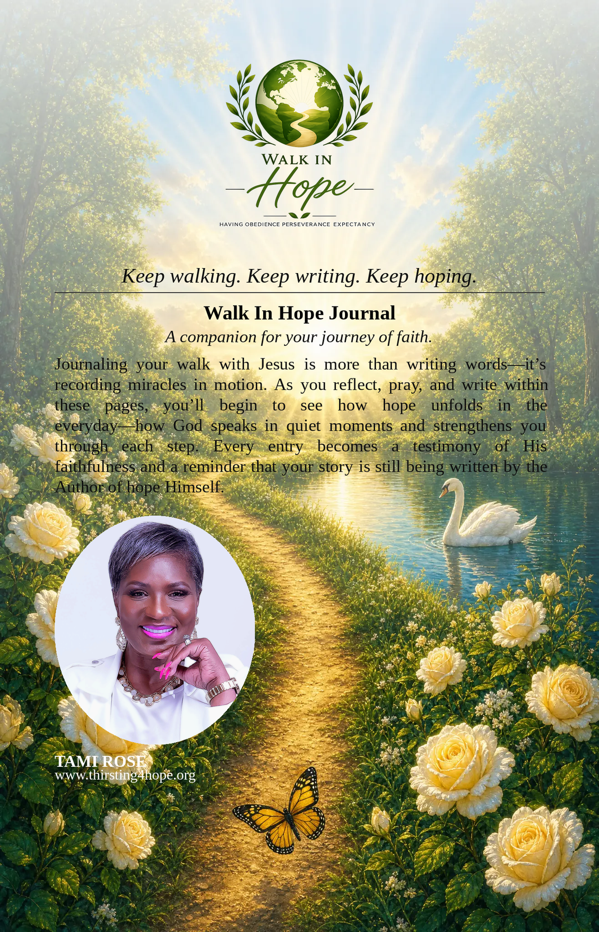 Walk In Hope Journal — Rose Collection